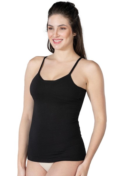 Siyah Mı Emay 1412 Modal Cotton Kaplı Atlet