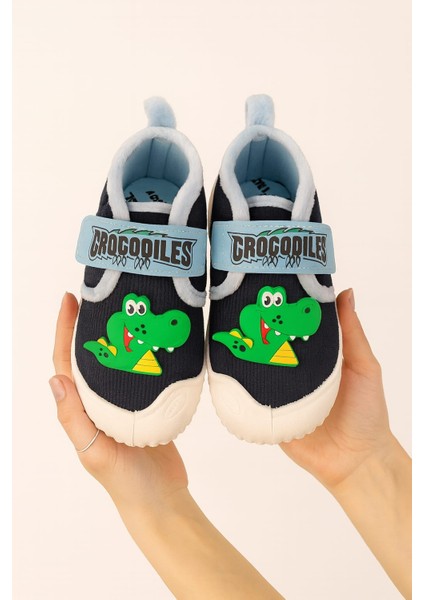 Dinozor Baskılı Erkek Çocuk Panduf fiyatları