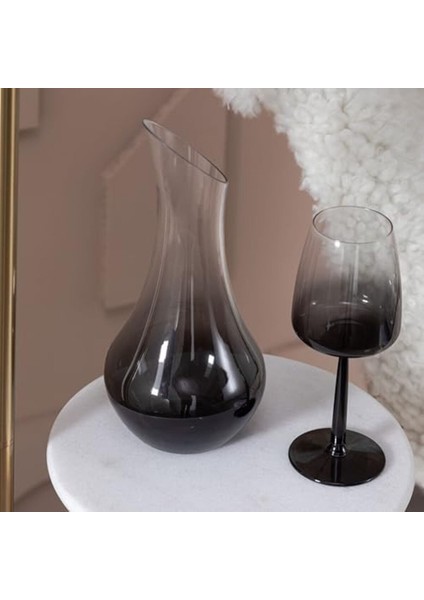 Füme 3'lü 430 ml Kadeh Seti, Şık ve Modern Tasarım