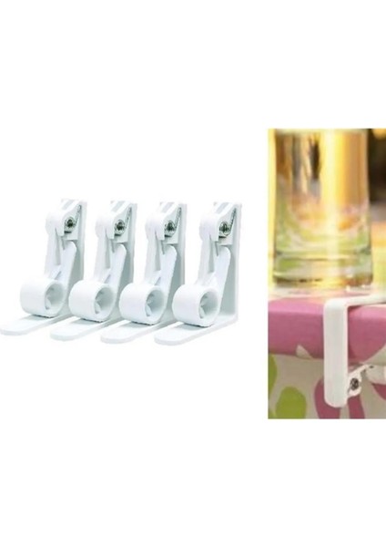 Kaydırmaz Masa Örtüsü Mandalı, 4'lü Set, Sağlam Tutuş Sağlar modelleri