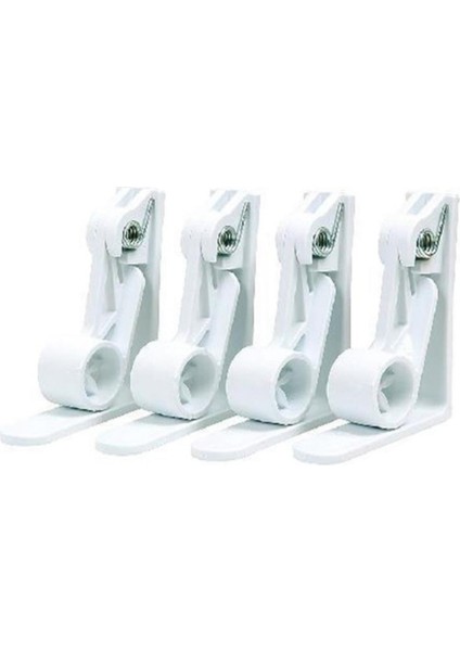 Kaydırmaz Masa Örtüsü Mandalı, 4'lü Set, Sağlam Tutuş Sağlar indirimleri