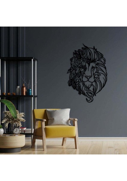 Şehir Temalı Siyah Metal Duvar Dekoru, Güç ve Zarafeti Yansıtan Tasarım