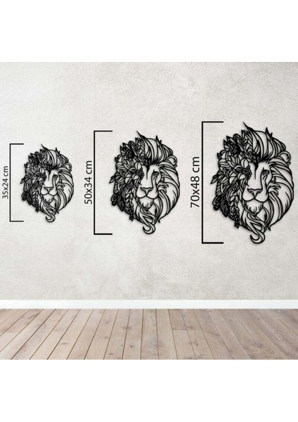 Şehir Temalı Siyah Metal Duvar Dekoru, Güç ve Zarafeti Yansıtan Tasarım modelleri