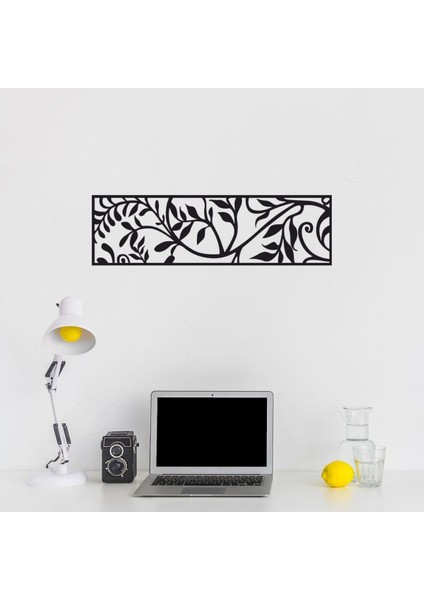Siyah Ağaç Dalları Motifli Duvar Tablosu, Şık ve Doğal Dekor.