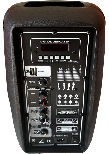 Audıo Paq-8bl 100 Watt Şarjlı Amfi fiyatları