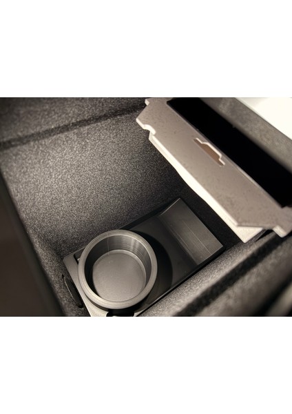 Tesla Yeni Model Y Juniper Orta Konsol Düzenleyici Bardak Tutucu - Araç Içi Organizer modelleri