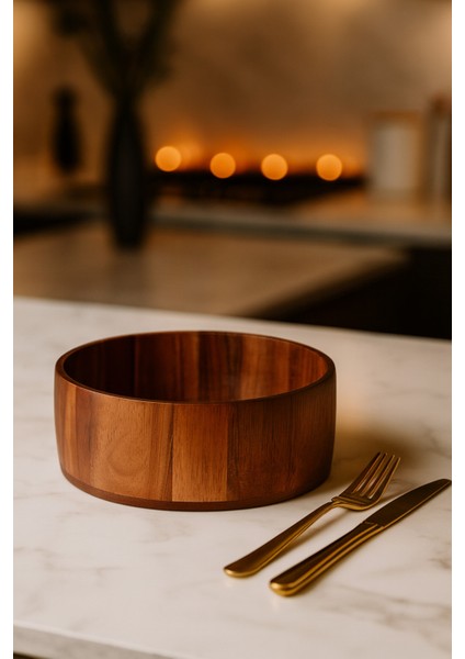 Oval Ahşap Kase 24.5 x 8 cm – Kahvaltı, Kurabiye ve Atıştırmalık Kasesi fiyatları