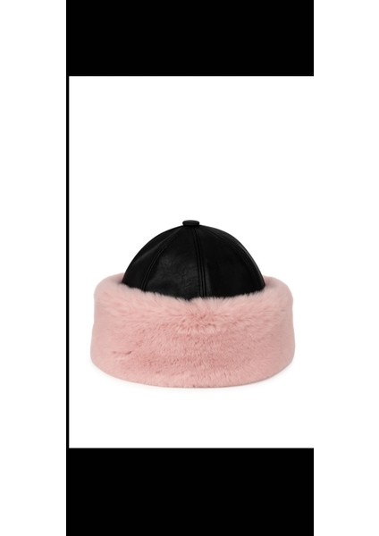 Kışlık %100 Hakiki Deri Peluş Kalpak Standart