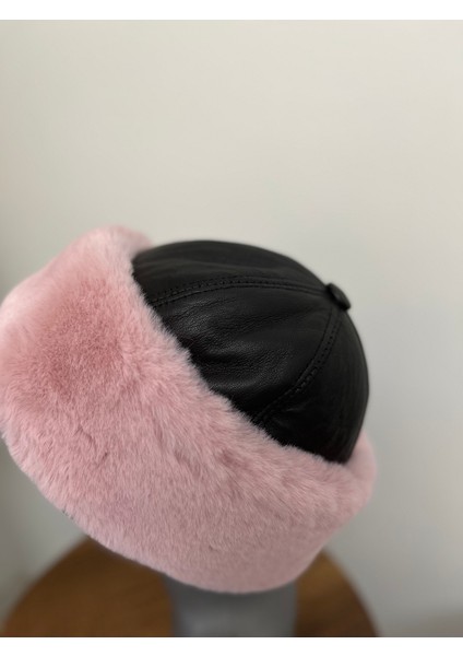 Kışlık %100 Hakiki Deri Peluş Kalpak Standart modelleri