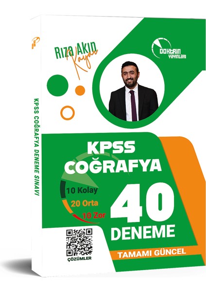 2026 Kpss Coğrafya Yargı Engin Eraydın ve Doktrin Rıza Akın Kayar Denemeleri (2 Kitap)+1kpss Deneme Hediyeli modelleri