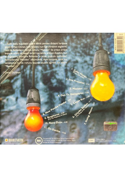 CD Buziki Orhan Osman Maziden CD fiyatları