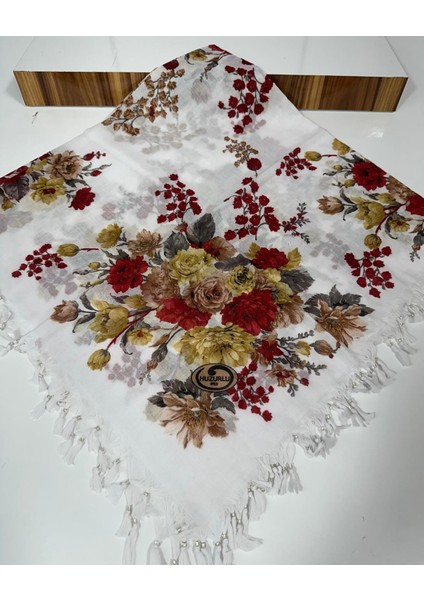 Sökme Boncuklu Pamuk Yazma - 05651 11