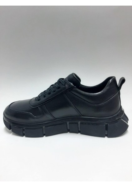 Hakiki Deri Siyah Bağcıklı Kalın Hafif Tabanlı Erkek Ayakkabı C-912397HDYT modelleri