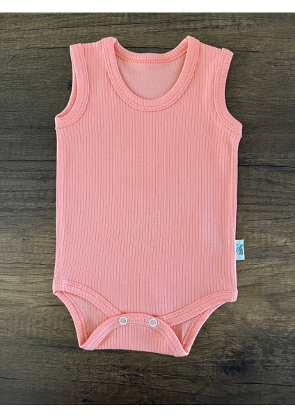 1 Adet Kolsuz Kız Erkek Bebek Badi Body Zıbın Alttan Çıtçıtlı Bisiklet Yaka Yenidoğan