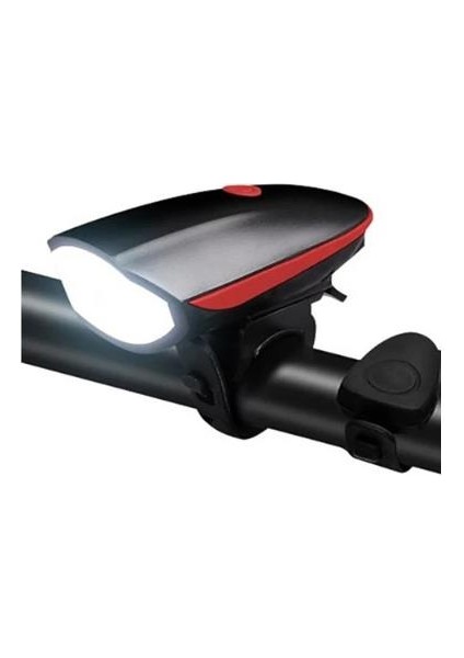 Xml-T6 LED 1200 Mah Su Geçirmez Far Kornalı Bisiklet Feneri