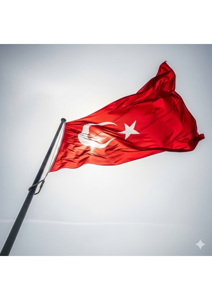 Türk Bayrağı 400X600 cm Raşel Kumaş Dış Mekân Direk ve Balkon Uyumlu indirimleri