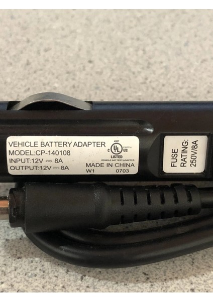 HT513 Dc 12V 8A Slim Pa-12 Car Cable Car Adapter CP-140108 indirimleri