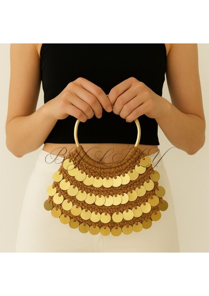 Pullu, Payetli Çanta. Düğün, Nişan, Şık Geceler Için Ideal