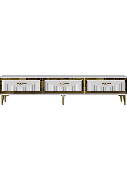 TSA1802BG- Tuna Tv Stand 180CM Beyaz- Altın fırsatları