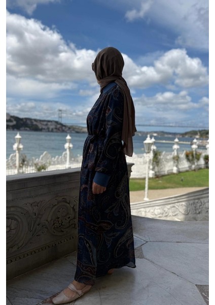 Vual Kumaş Elbise Lacivert 26KGSELB4085 fiyatları