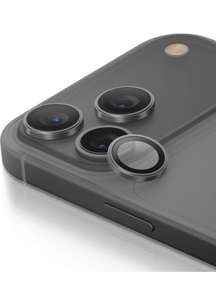 Iphone 17 Pro / Iphone 17 Pro Max Lens Koruyucu Cam Anti-Reflective Alüminyum Dayanıklı Çerçeve Turuncu fırsatları