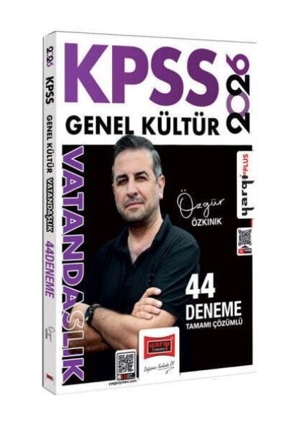 2026 Kpss Vatandaşlık Yargı Özgür Özkınık ve Doktrin Ibrahim Öz Denemeleri (2 Kitap)+Hediyeli modelleri