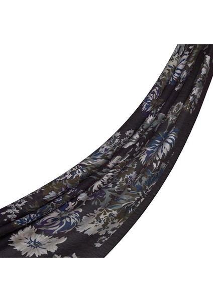 Ipekevi Desenli Tensoft Şal - Kasımpatı Desenli - Kahve Bej fiyatları