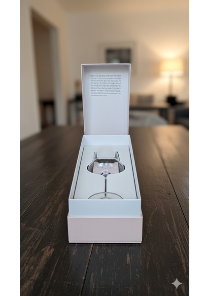 Ghost Zero 32261 Beyaz Şarap Kadehi 400 cc – Kurşunsuz Kristal Cam, Hediyelik Kutulu - 1 Adet