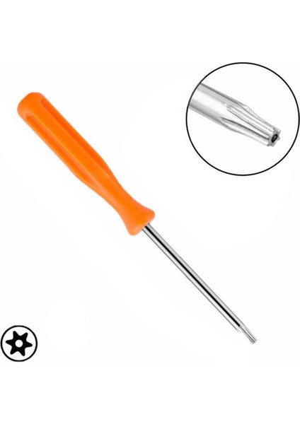 T8 Tornavida Ps3 Ps4 Ps5 Xbox Tamir T8 Torx Uçlu Tornavida Delikli Düz Tornavida