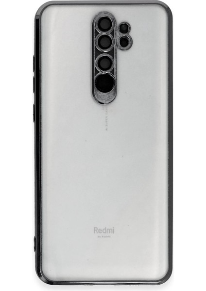 Allzey Newface Xiaomi Redmi Note 8 Pro Kılıf Razer Lensli Silikon - Siyah fiyatları