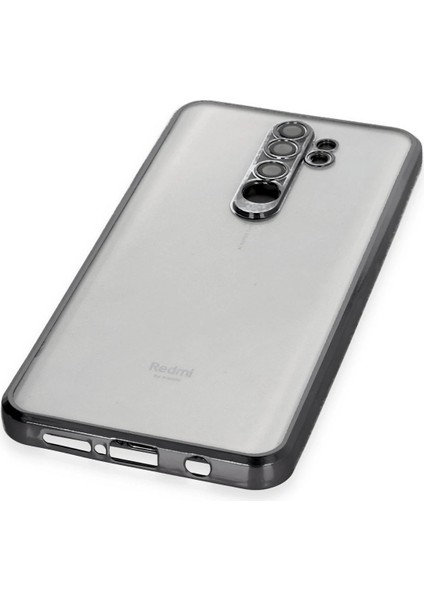 Allzey Newface Xiaomi Redmi Note 8 Pro Kılıf Razer Lensli Silikon - Siyah fırsatları