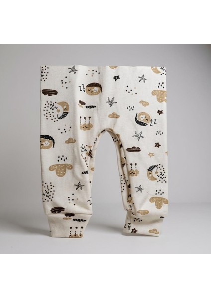 Bebek Desenli Mevsimlik Pamuklu Yenidoğan 3-6-9-12 Ay Unisex Uyku Tulumu
