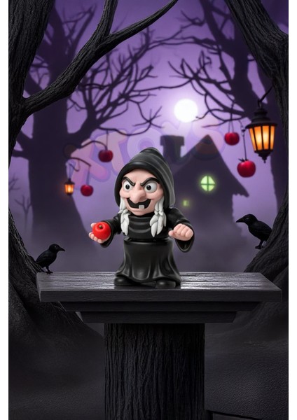 Wicka Cadı ve Kızılelma Anahtarlık, Çanta Charmı ve Aksesuarı, Sevgiliye Hediye Halloween Oyuncak indirimleri