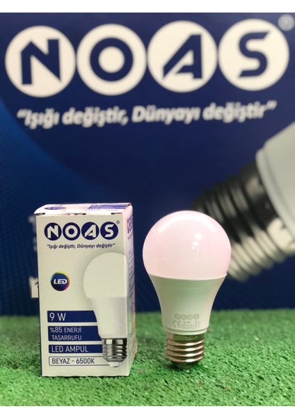 9 W LED Ampul Beyazışık (6500K) fırsatları