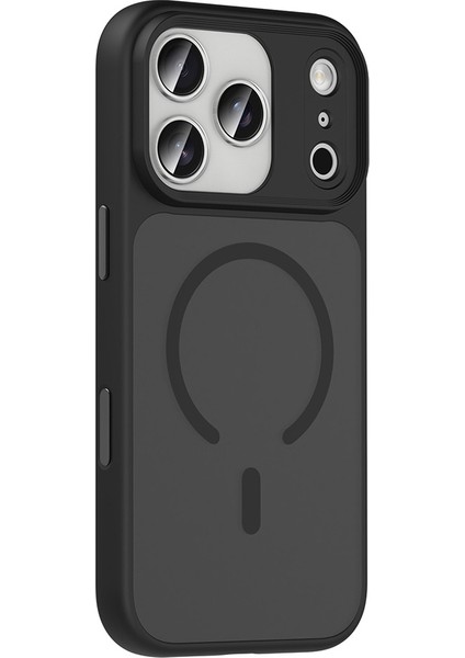 iPhone 17 Pro Max Kılıf Kamera Çıkıntılı Mat Magsafe Wireless Şarj Destekli Renkli Hassas Butonlu Kapak indirimleri