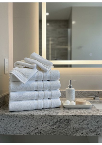 Ultra Yumuşak Banyo Havlusu 70/140 Beyaz