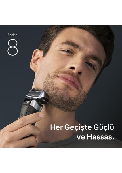 Series 8 Elektrikli Tıraş Makinesi, Islak ve Kuru, Şarj Standı, 8617S fiyatları