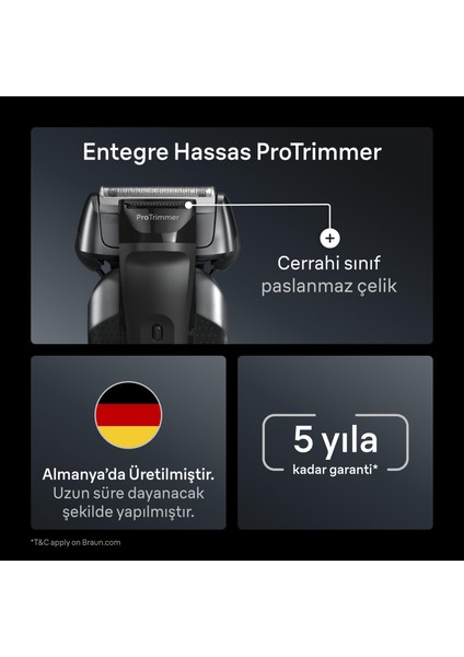 Series 8 Elektrikli Tıraş Makinesi, Islak ve Kuru, Şarj Standı, 8617S indirimleri