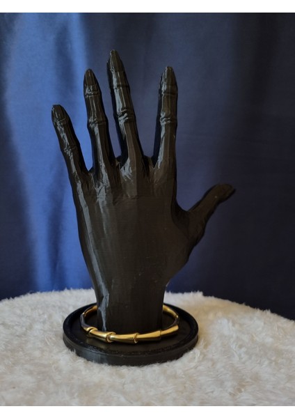 Taş Detaylı Kemik Görünümlü Çelik Kelepçe fiyatları