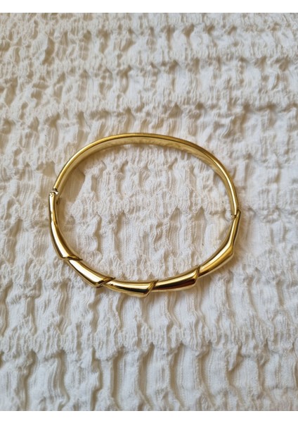 Taş Detaylı Kemik Görünümlü Çelik Kelepçe fırsatları