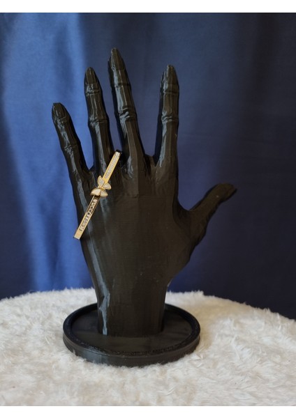 Incili Kelebekli Çelik Kelepçe