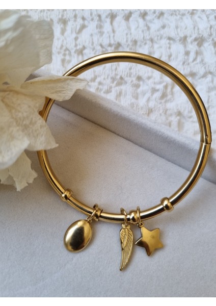 Üçlü Charmlı Çelik Kelepçe modelleri