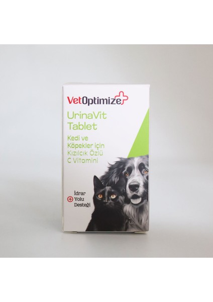 Urinavit Tablet Kedi ve Köpekler Için Kızılcık Özlü C Vitamini