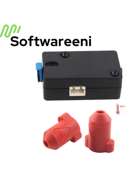 Creality K1 Serisi Filament Sensör Kit - Sermoon D1 / Cr-6 Se- Orijinal + 2 adet nozzle çorabı