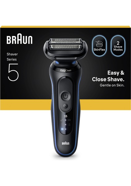 Series 5 Elektrikli Tıraş Makinesi, Islak ve Kuru, 52-B1000S