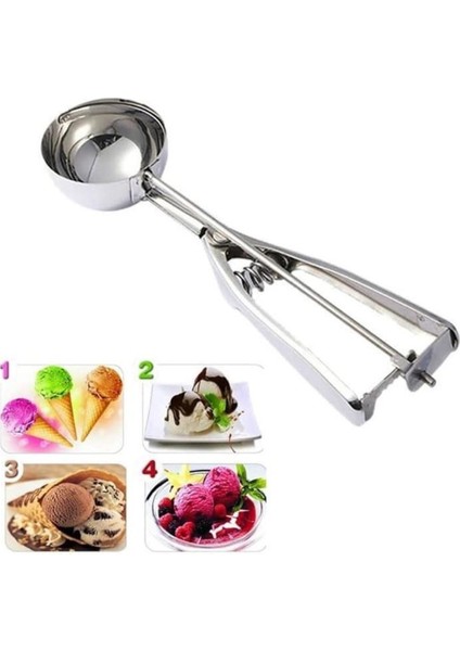 Pratik ve Şık Dondurma Kaşığı, Kullanışlı ve Dayanıklı Tasarım