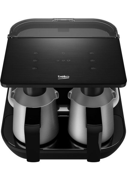 Tkm 8961 S Keyf Siyah Çelik Ikili Türk Kahve Makinesi fırsatları