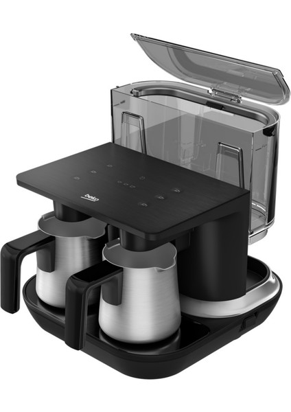 Tkm 8961 S Keyf Siyah Çelik Ikili Türk Kahve Makinesi indirimleri