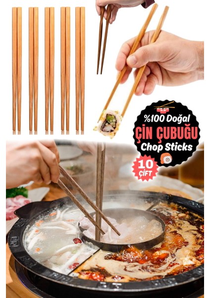 Renkli Ahşap Çift Çubuk Kordon Kıvrımlı Dayanıklı Servis Seti modelleri