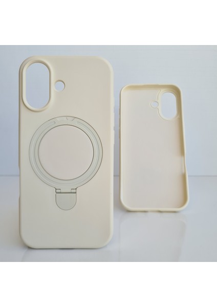 iPhone 17 Magsafe ile Uyumlu Standlı Yumuşak Soft Mükemmel Manyetik Silikon Kılıf fiyatları